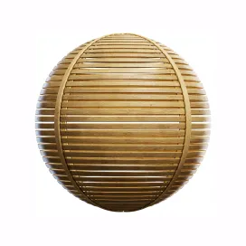 Wooden fence 11